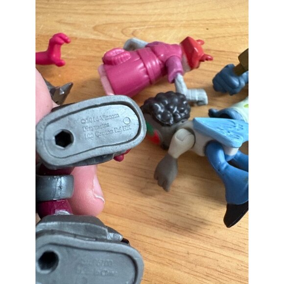Lot of 6 Teenage Mutant Ninja Turtles TMNT Half Shell Imaginex Playmates Action - Picture 11 of 11